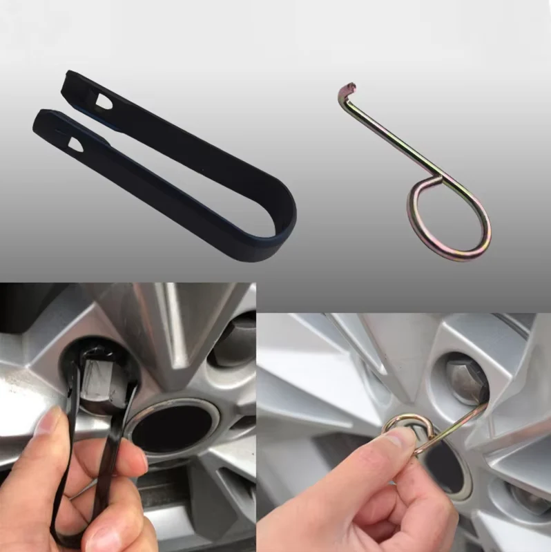 Tesla Model S, 3, X, Y Wheel Cap, Lug Nut Cap Trim Removal Tool Kit - Image 3