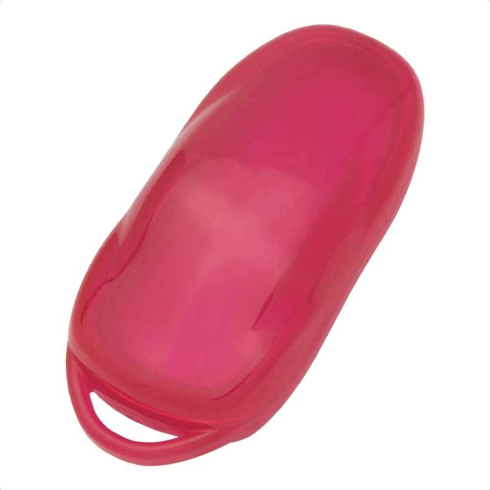 Tesla Model S, 3, Y, Soft TPU Key Fob Case Cover, Red - Image 3
