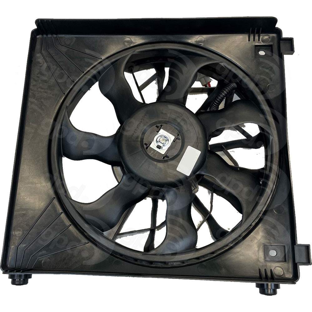 Tesla Model S Condenser Cooling Fan Assembly, Left, 2012-2020 - Image 3
