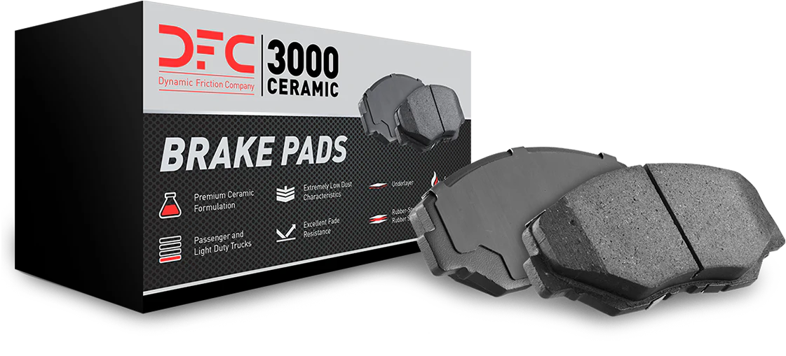 Tesla Model S DFC 3000 Ceramic Front Disc Brake Pads, 2014-2021 - Image 3