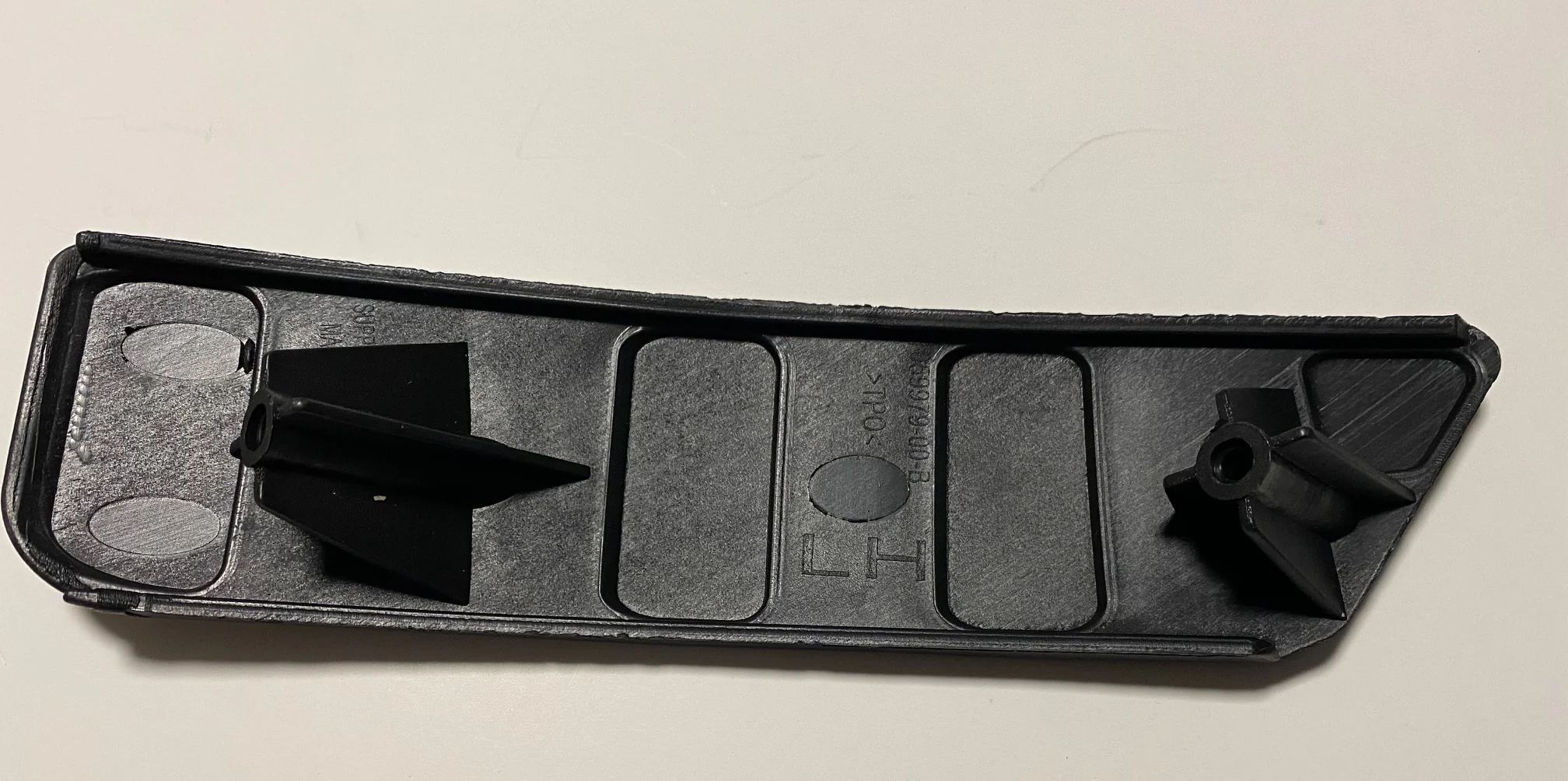 Tesla Model S Front Bumper Fog Light Lamp Bracket Lower Left, 2016-2021 - Image 2