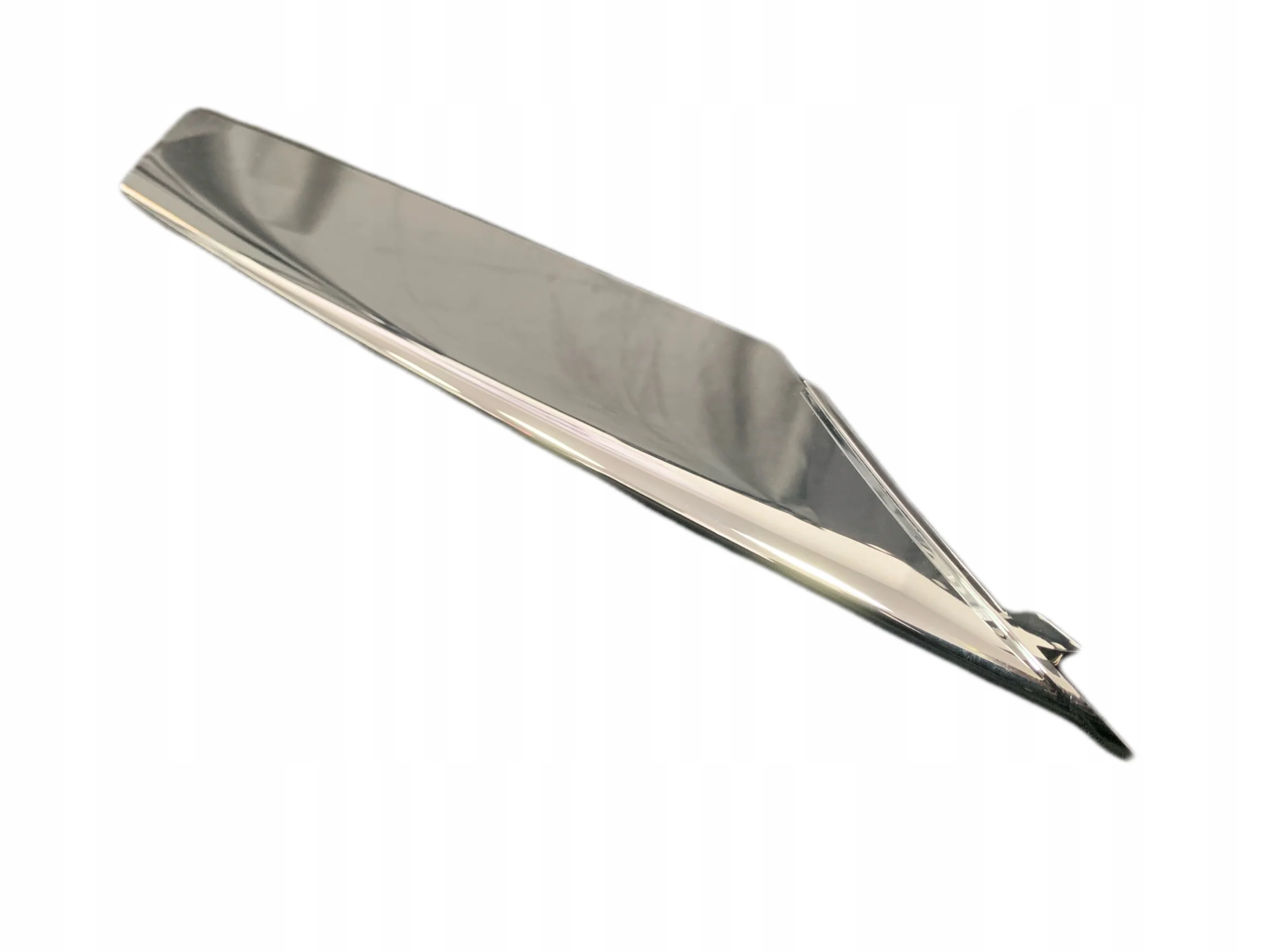 Tesla Model S Front Lower Right Louver Chrome Trim, Fog Spear, 2016-2020 - Image 2