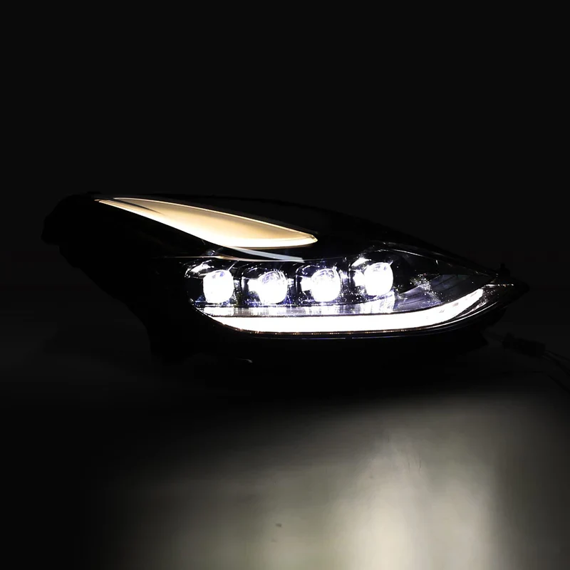 Tesla Model S NOVA-Series LED Projector Headlights Alpha-Black, 2016-2020 - Image 5