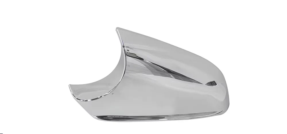 Tesla Model S Outside Mirror Lower Cover Cap, Chrome, Left, 2014-2021