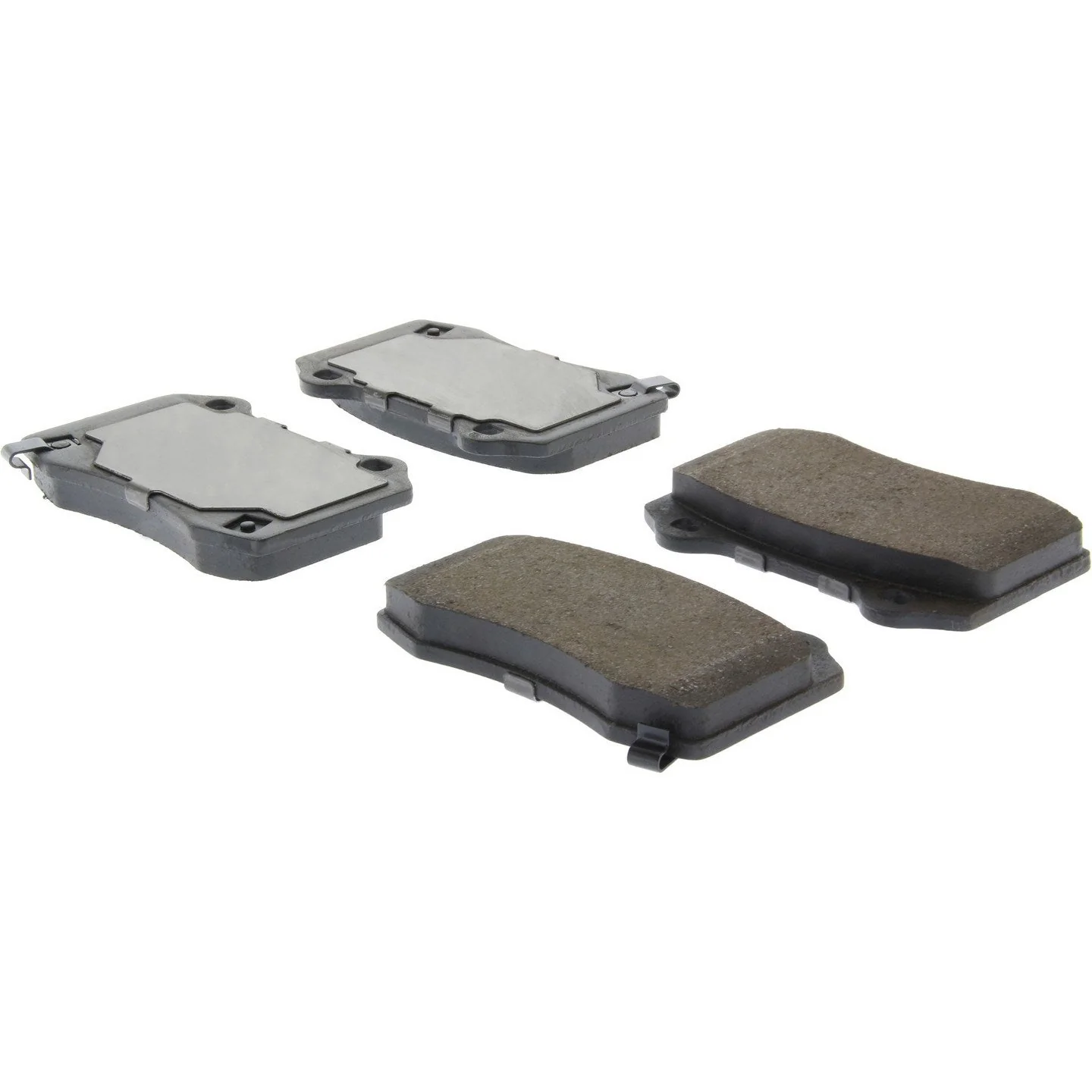 Tesla Model S Posi-Quiet Rear Ceramic Brake Pads with Shims, 2012-2019 - Image 2
