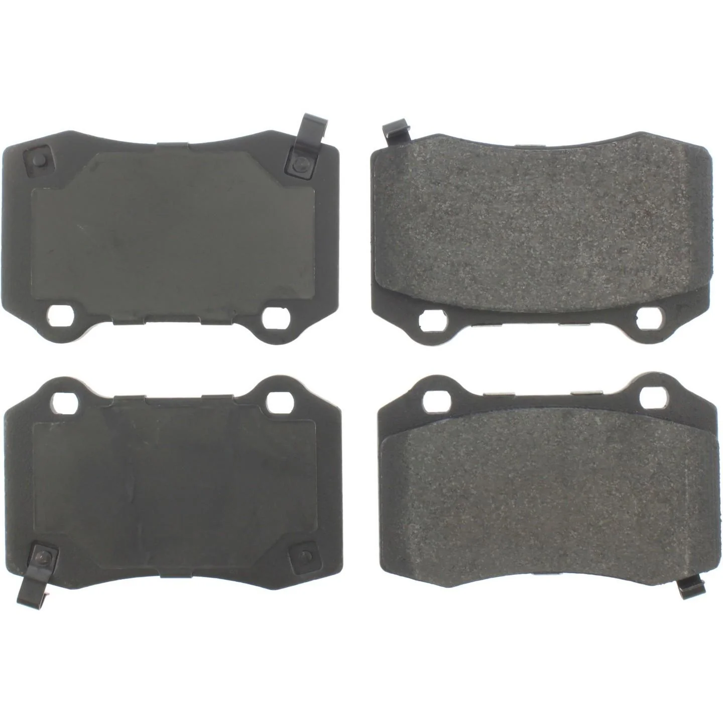 Tesla Model S Posi-Quiet Semi-Metallic Rear Brake Pads with Hardware, 2012-2019 - Image 3