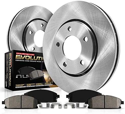 Tesla Model S Power Stop Front Autospecialty Brake Kit, 2012-2016