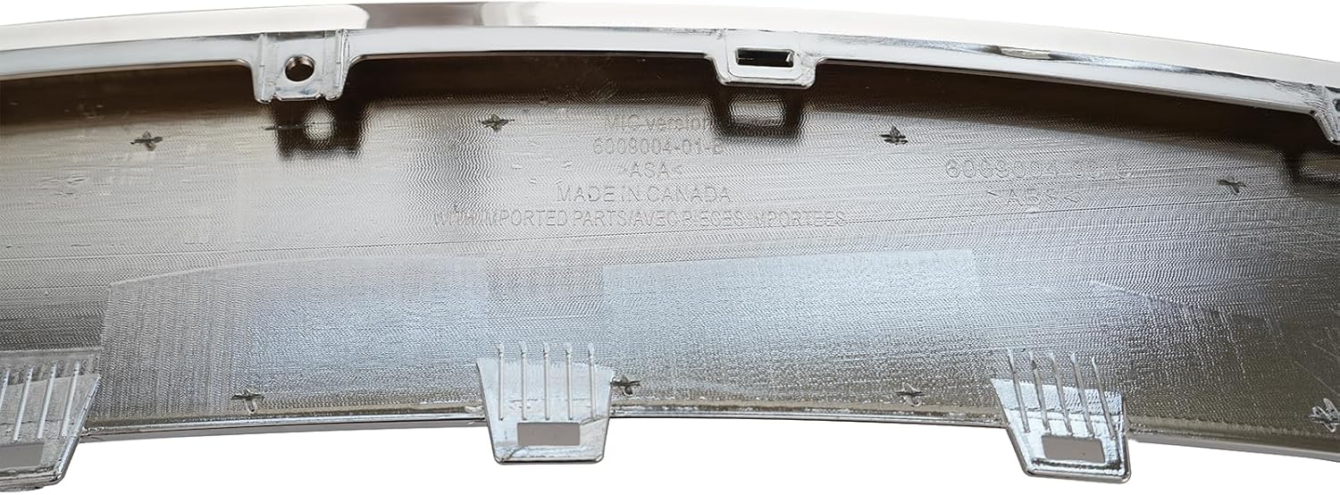 Tesla Model S Rear Bumper Lower Chrome Valance, 2012-2016 - Image 2