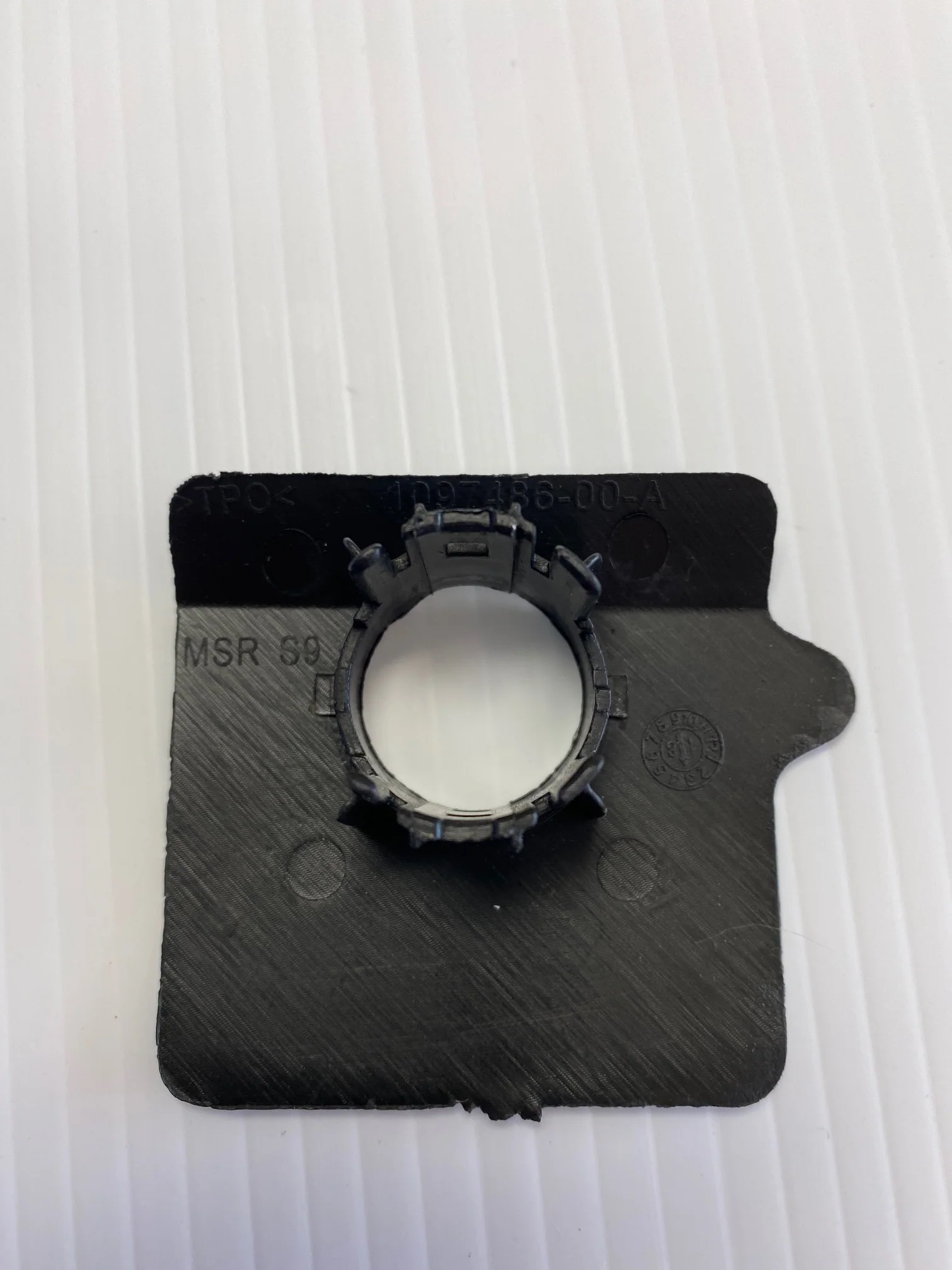 Tesla Model S Rear Bumper Park Assist Sensor Retainer, Left Rear S10, 2012-2021 - Image 2