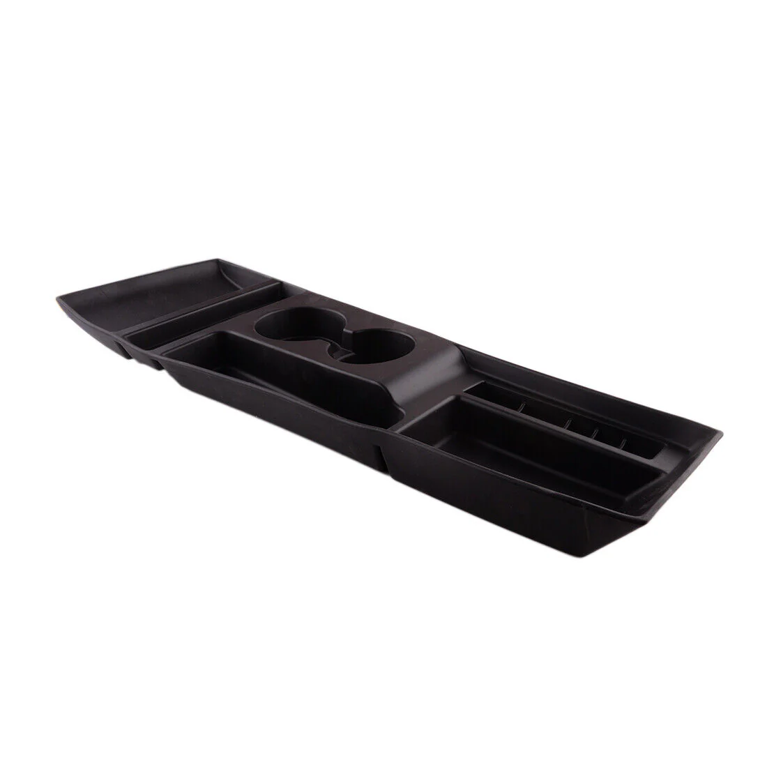 Tesla Model S Center Armrest TPE Console Storage Box, Cup Holder, 2012-2016 - Image 2