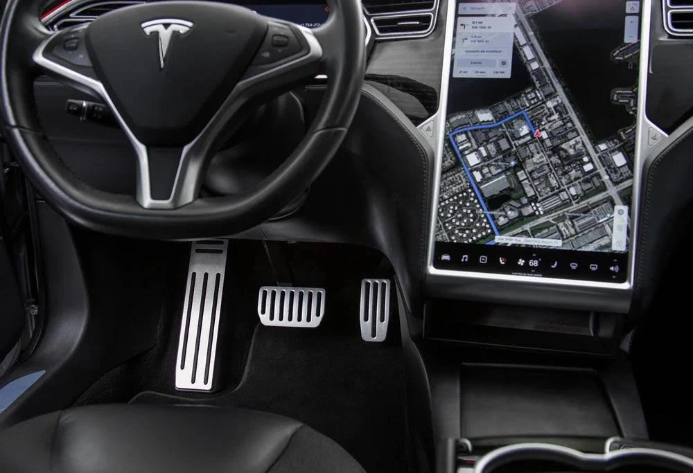 Tesla Model S, X, Performance Pedal Pad Covers, Non-Slip - Image 2