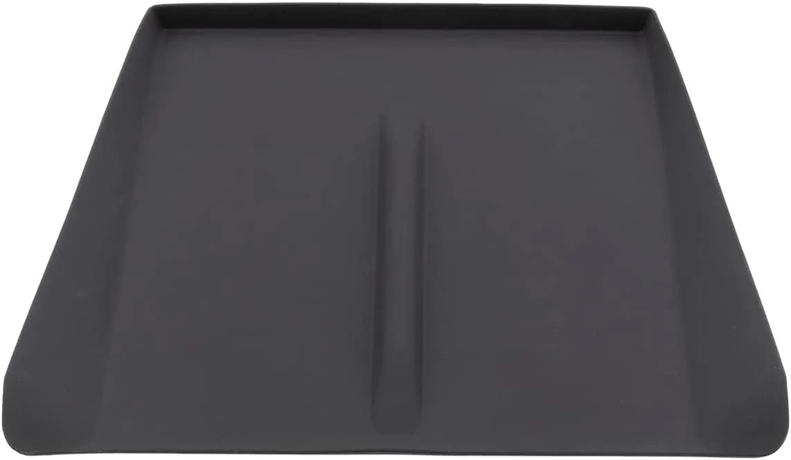 Tesla Model S, X Plaid Center Console Silicone Charging Pad, Black, 2021-2024 - Image 2