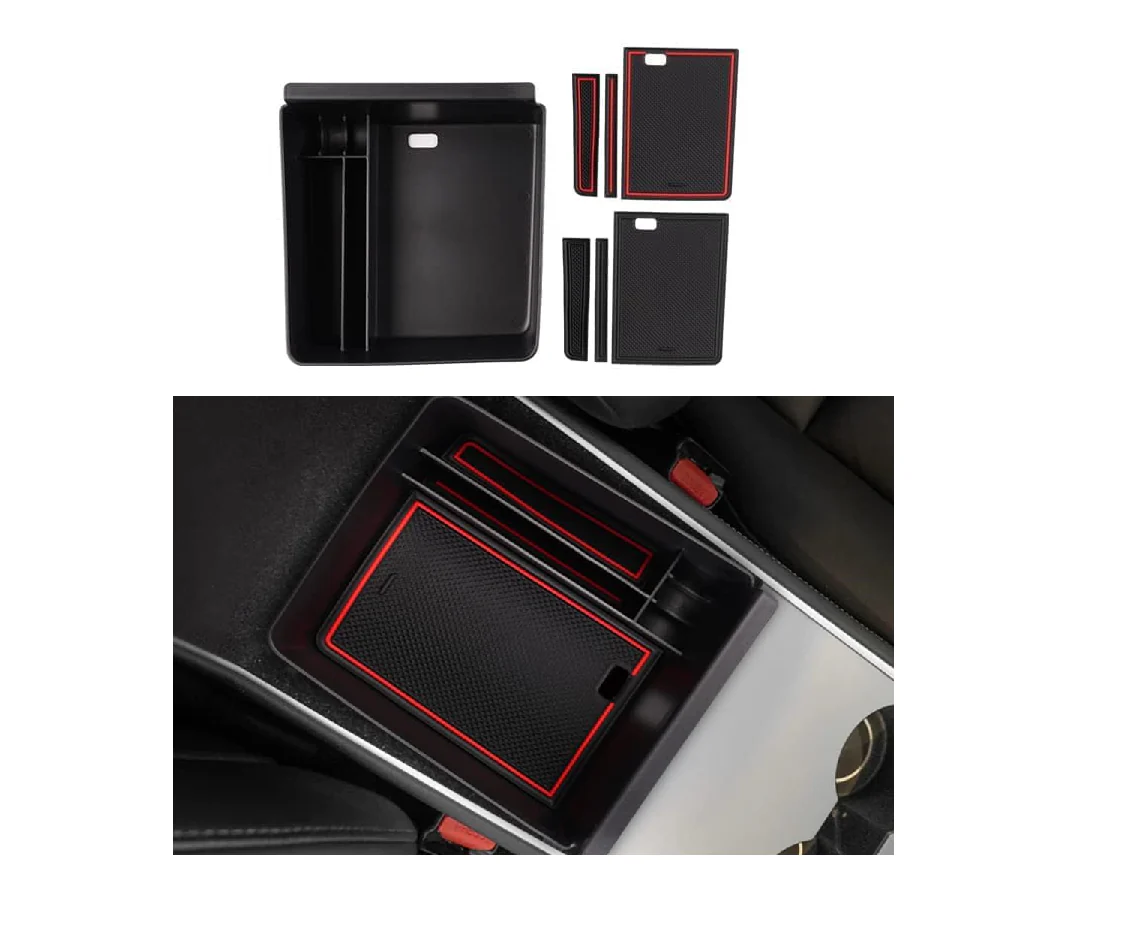 Tesla Model S, X Plaid, Long Range Center Console Storage Tray, 2021-2023