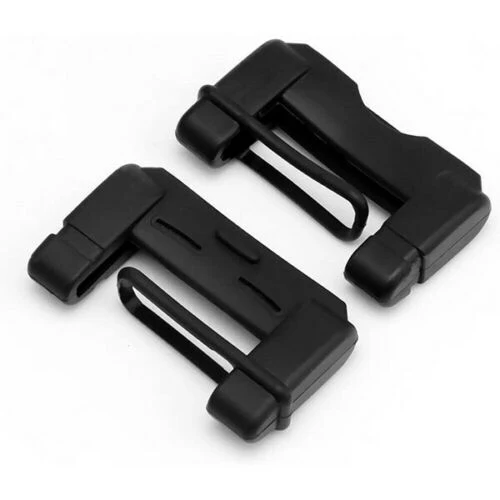Tesla Model S, X Seatbelt Buckle Protective Silicone Covers, Black, 2012-2026