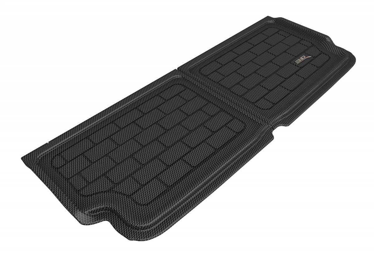 Tesla Model X 3D MAXpider Behind 3rd Row Kagu Cargo Liner, Black, 2016-2020