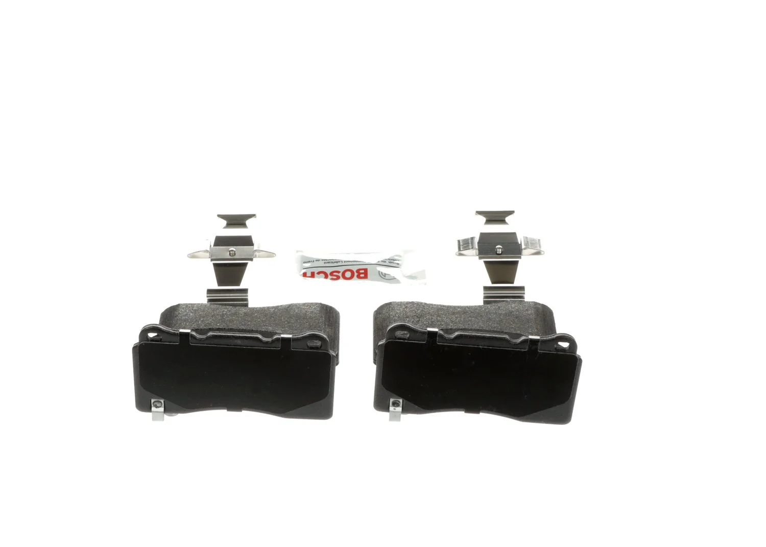 Tesla Model S Bosch Blue Semi-Metallic Front Brake Pads with Hardware, 2015-2021 - Image 2