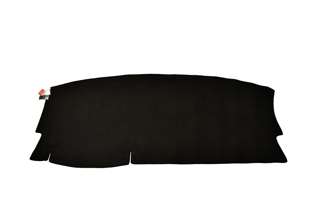 Tesla Model X Dash Mat, Black Suede, 2022-2026
