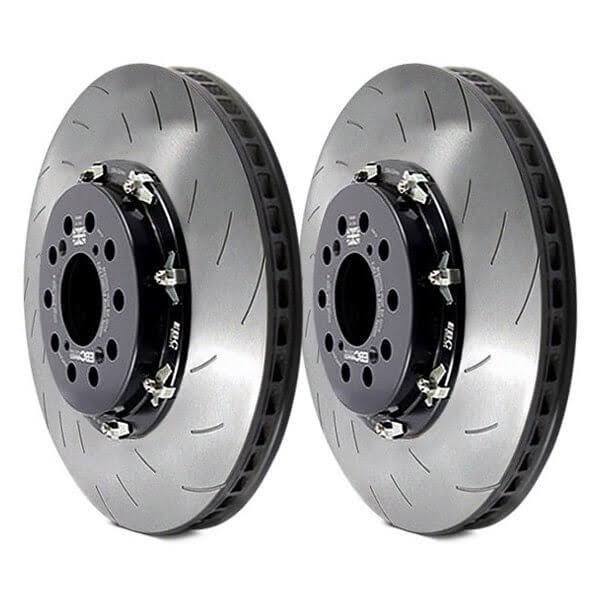 Tesla Model X EBC Racing 2 Piece Floating Conversion SG Racing Front Rotors, 2016-2020