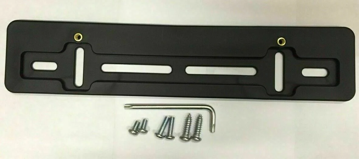 Tesla Model X Front License Plate Bracket Kit, 2015-2024 - Image 4