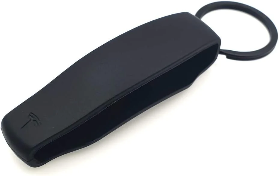 Tesla Model X Key Fob Cover Shell Protector Case Holder, Black, 2016-2026 - Image 3