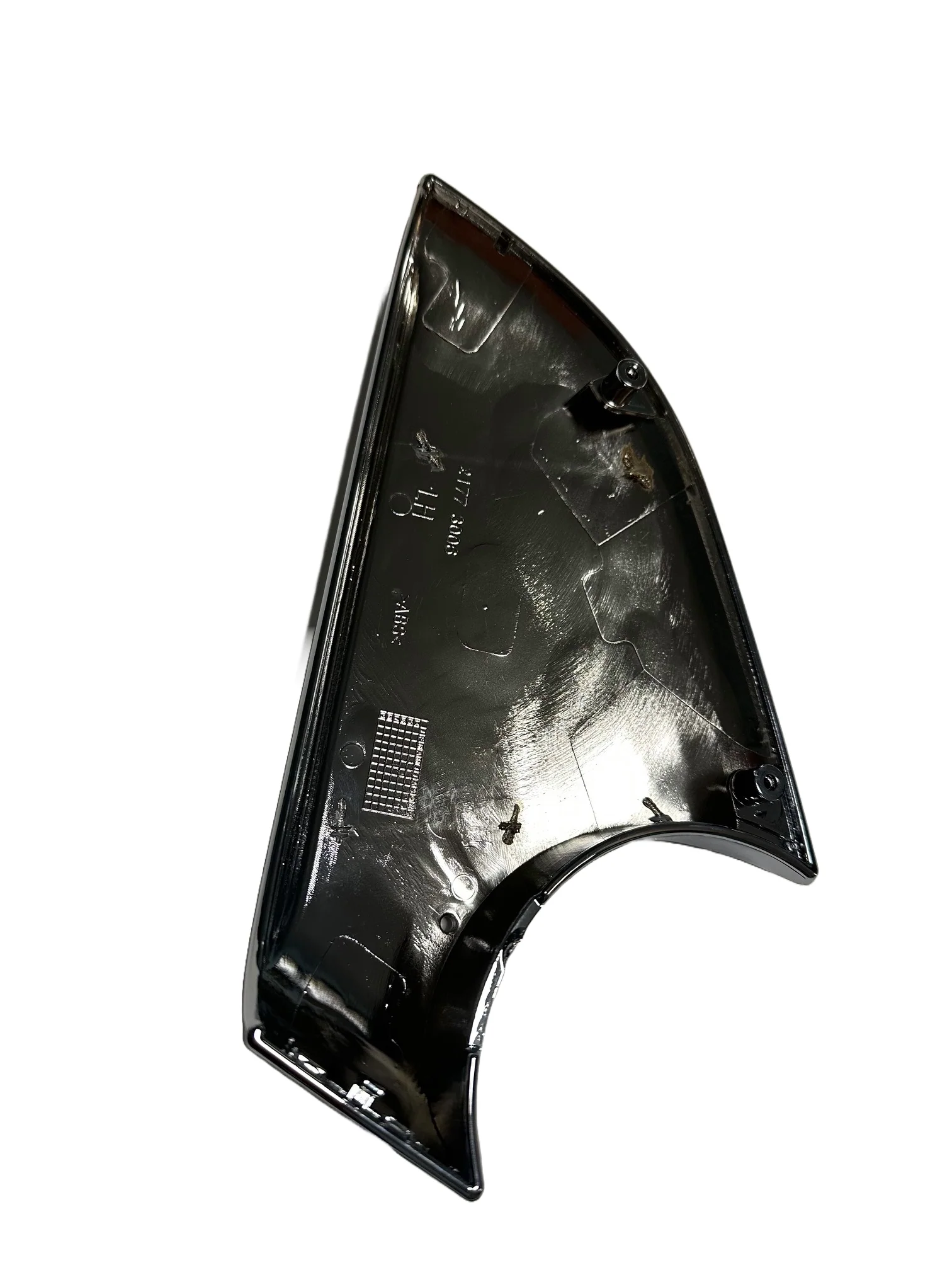 Tesla Model X Outside Mirror Lower Cover Cap, Chrome, Left, 2016-2021 - Image 2