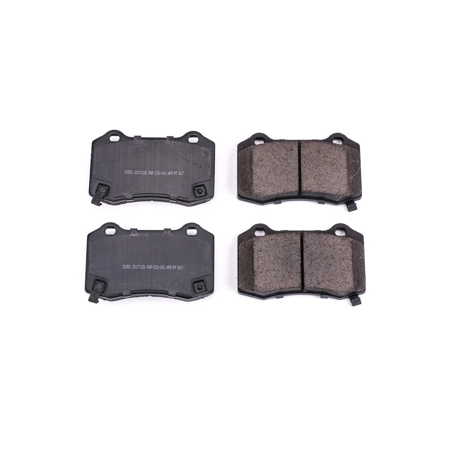 Tesla Model X Power Stop Z16 EVOLUTION Rear Low-Dust Ceramic Brake Pads, 2016-2021