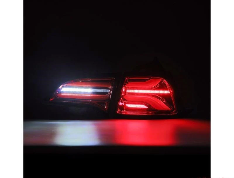 Tesla Model Y Alpharex Led Pro Series Led Taillights, Sequential Turn Signal, Red, 2020-2024 - Image 2