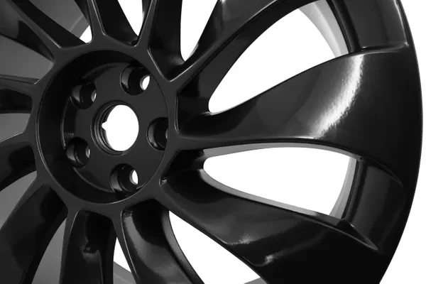 Tesla Model Y Factory Uberturbine OEM Front 21" x 9.5" Wheel Rim, Dark Charcoal, Refurbish, 2020-2024 - Image 3