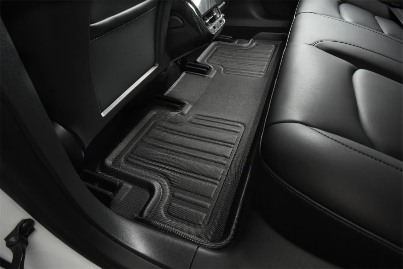 Tesla Model Y Floor Mats, 3D MAXpider Elitect 1st & 2nd Row, Black, 2020-2021 - Image 4
