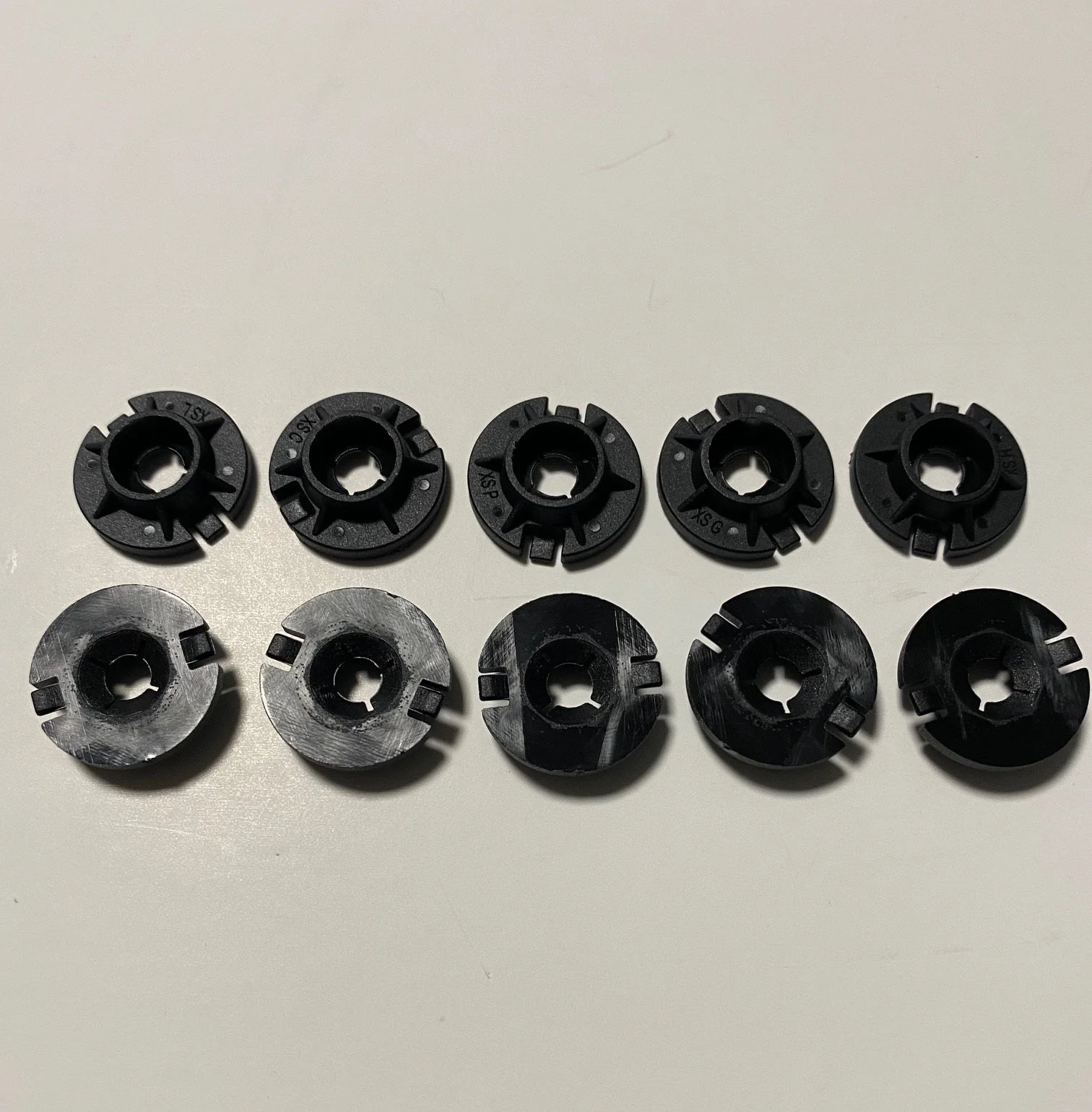 Tesla Model Y Front Dash Noise Absorber Push Nut Clips, 2020-2024