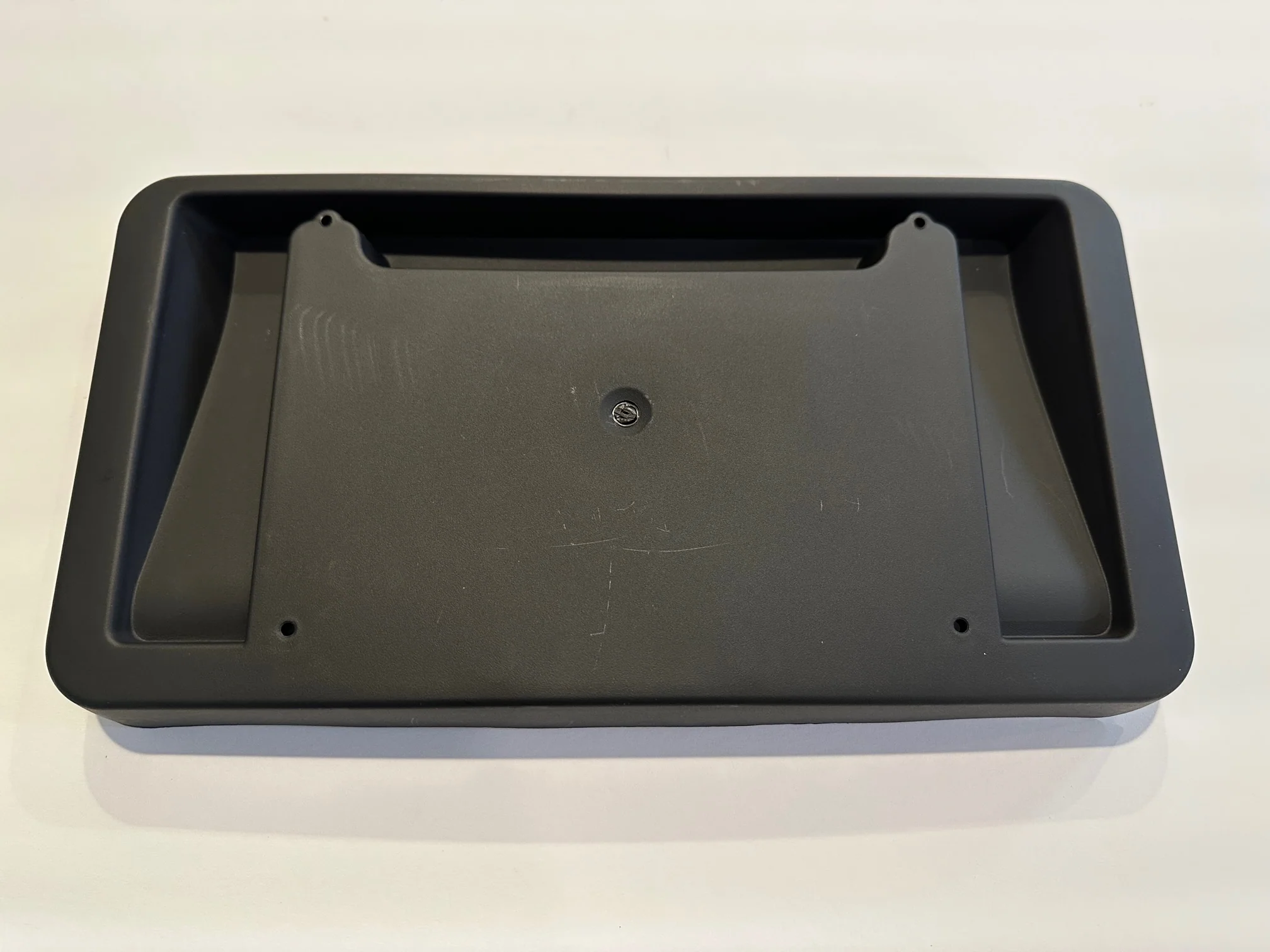 Tesla Model Y Front License Plate Bracket Assembly Frame Support Holder, 2020-2025