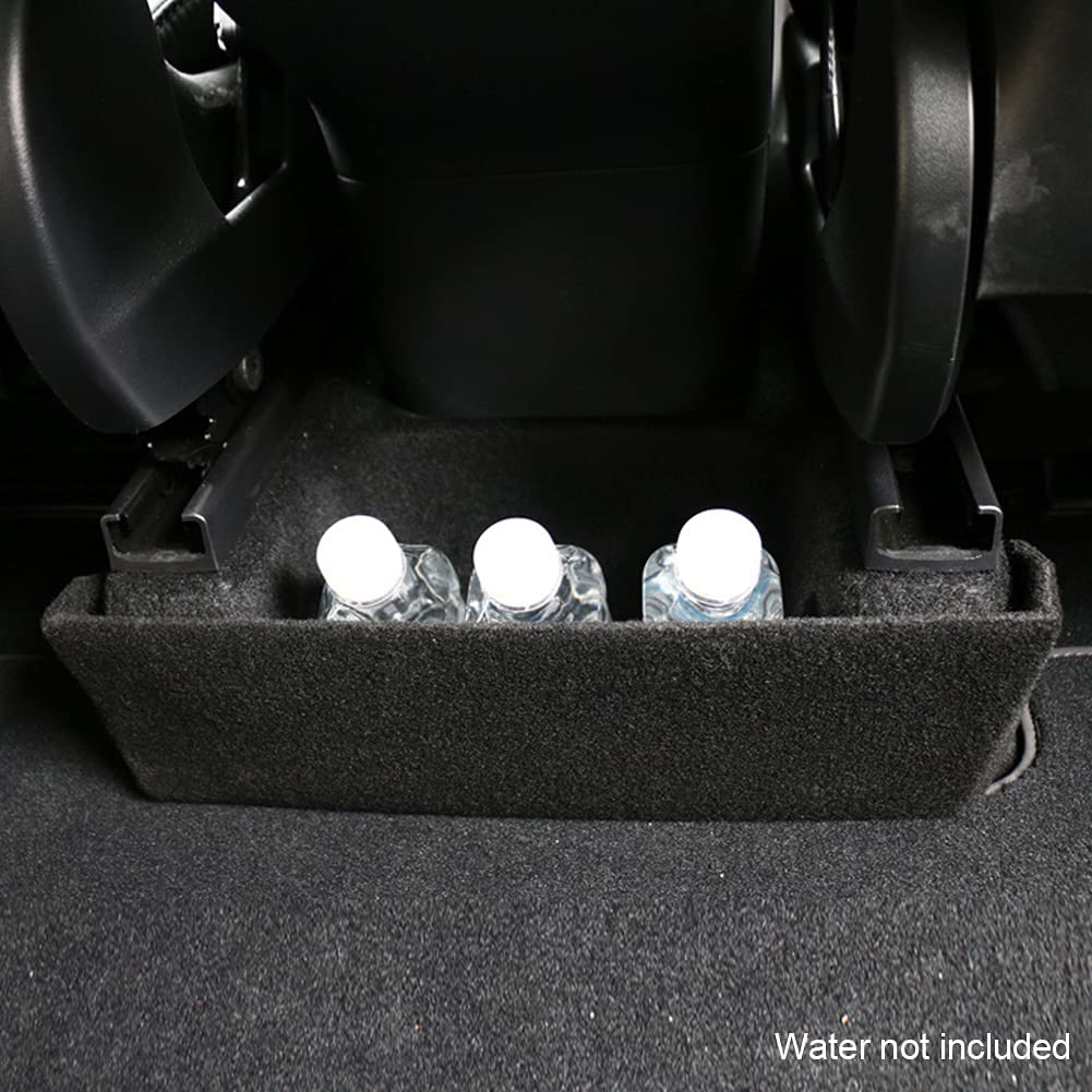 Tesla Model Y Front Rear Seat Storage Baffle Organizers, Pair, 2020-2025 - Image 4