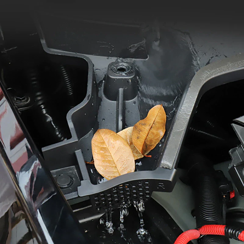 Tesla Model Y Front Frunk Drainage Channels Anti-Blocking Cover Vents, 2020-2024 - Image 4