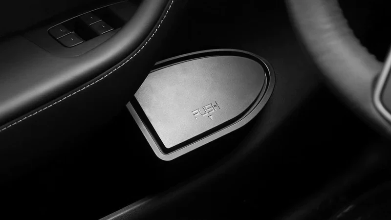 Tesla Model Y interior Door Trash, Storage Bins, 2020-2024 - Image 2
