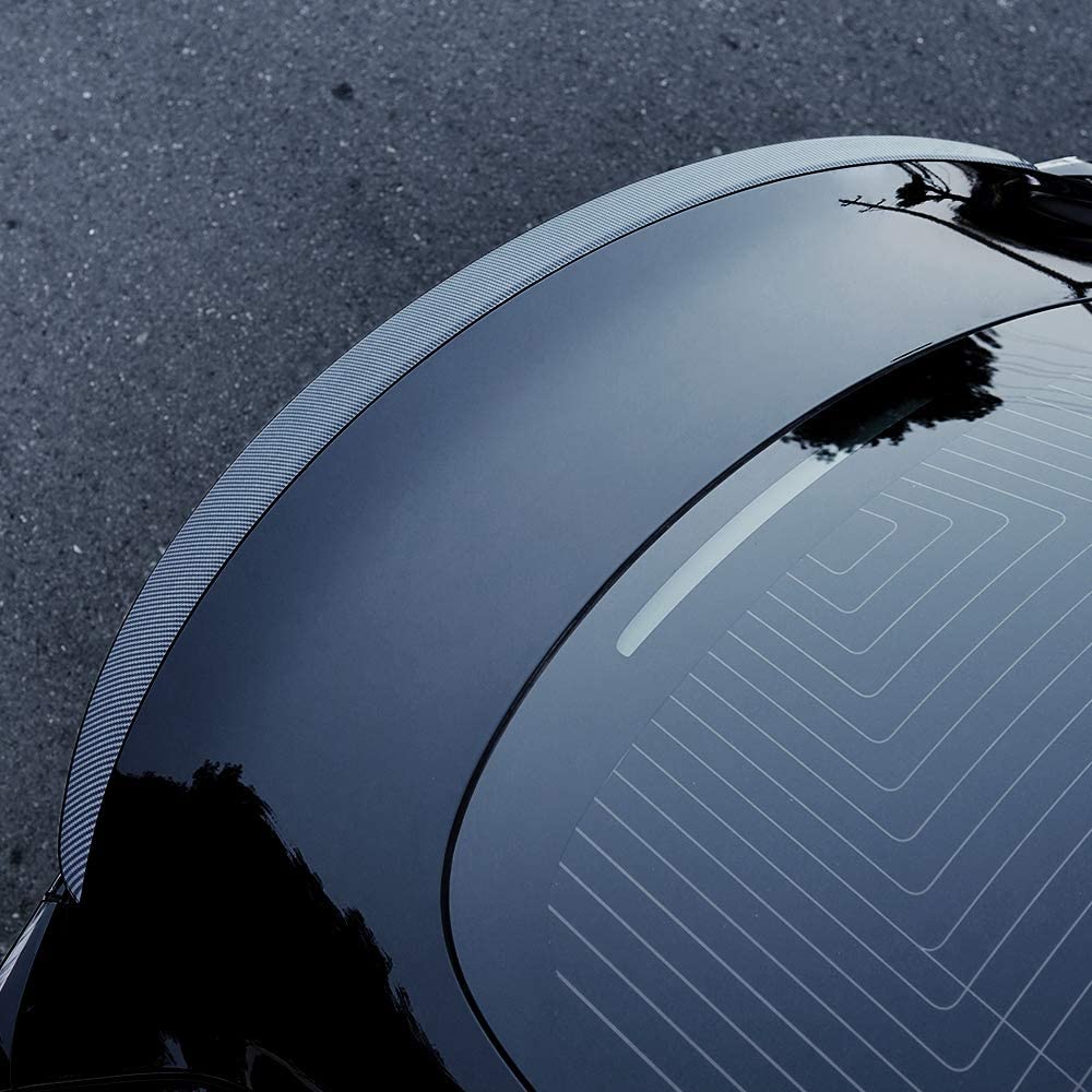 Tesla Model 3 Performance Rear Spoiler, ABS, Matte Carbon Fiber, 2017-2023 - Image 6
