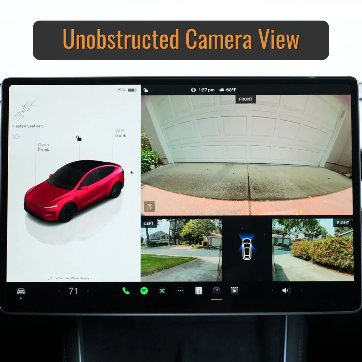 Tesla Model Y Performance SNAPPLATE Front License Plate Mount, Removable, Juniper Refresh, 2025-2026 - Image 3