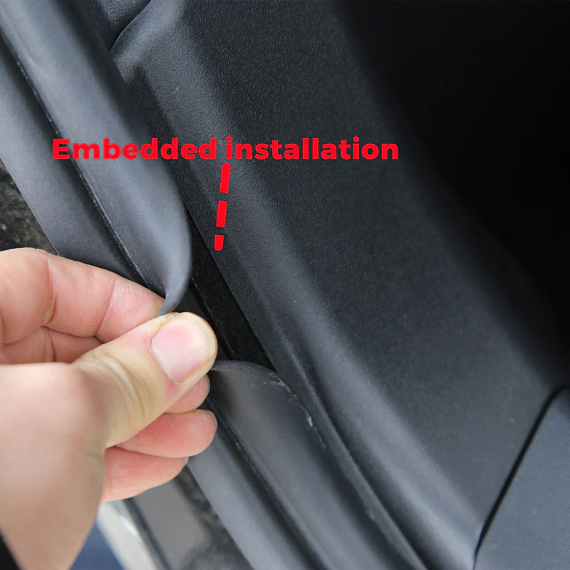 Tesla Model Y Rear Trunk Side Trim Protector Covers, 2020-2024 - Image 5