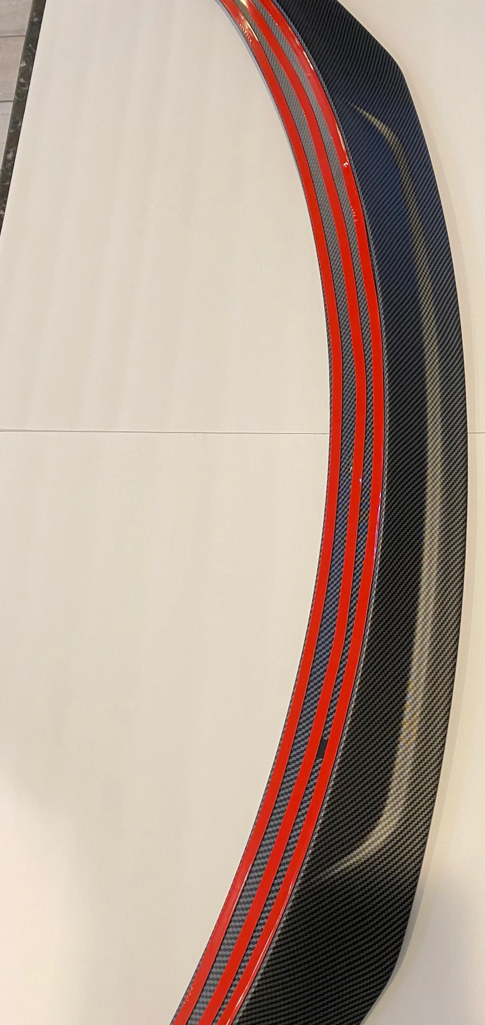 Tesla Model Y Rear Trunk Sport Spoiler, ABS Matte Carbon Fiber, 2020-2024 - Image 7