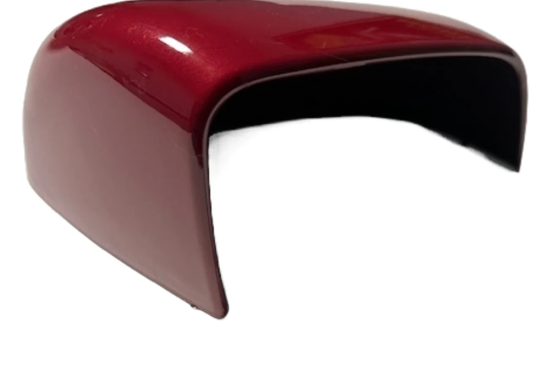 Tesla Model Y Right Outside Mirror Skull Cap, Red, 2020-2024 - Image 2