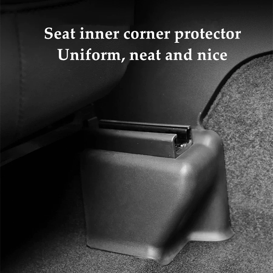 Tesla Model Y Seat Track Protection Cover Kit, 9-Piece Set, 2020-2024 - Image 5