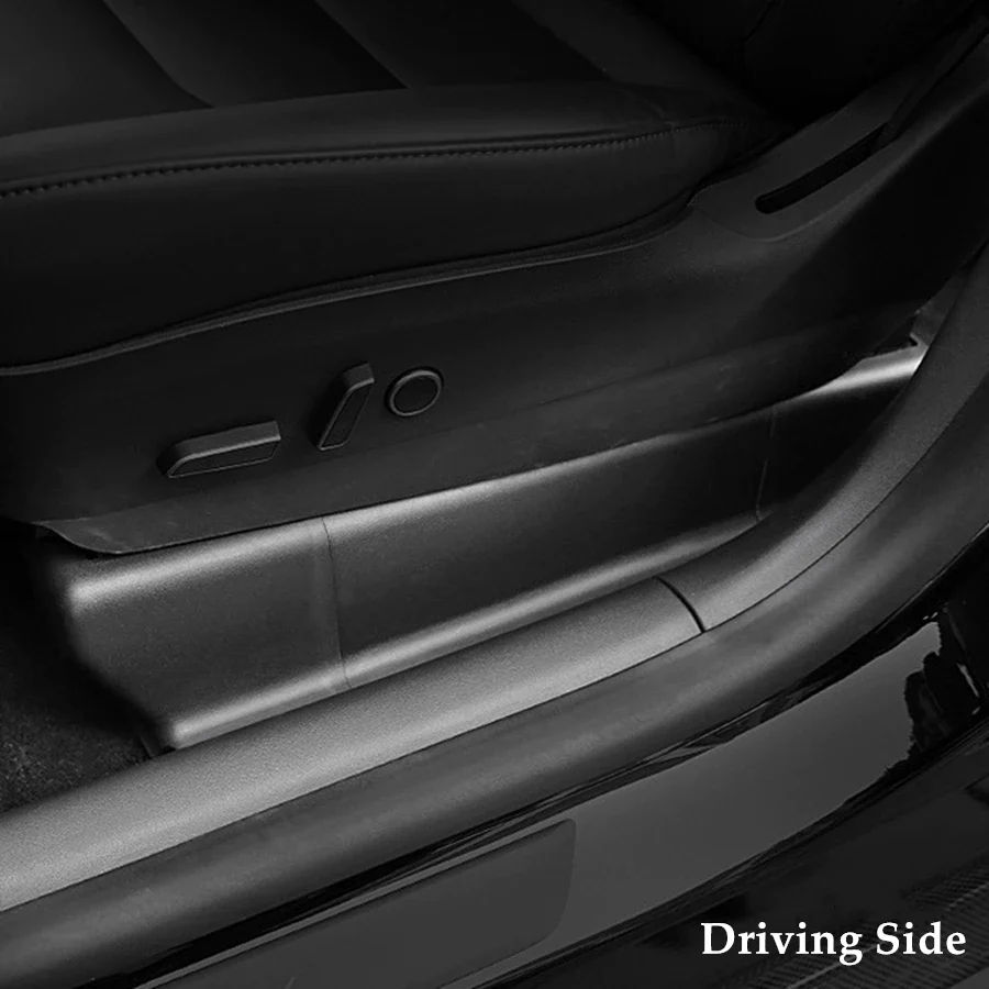 Tesla Model Y Seat Track Protection Cover Kit, 9-Piece Set, 2020-2024 - Image 7