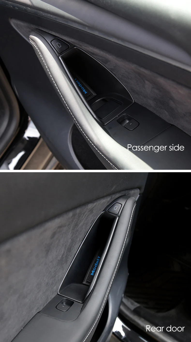 Tesla Model Y Side Door Interior Storage Organizers, 2020-2024 - Image 7