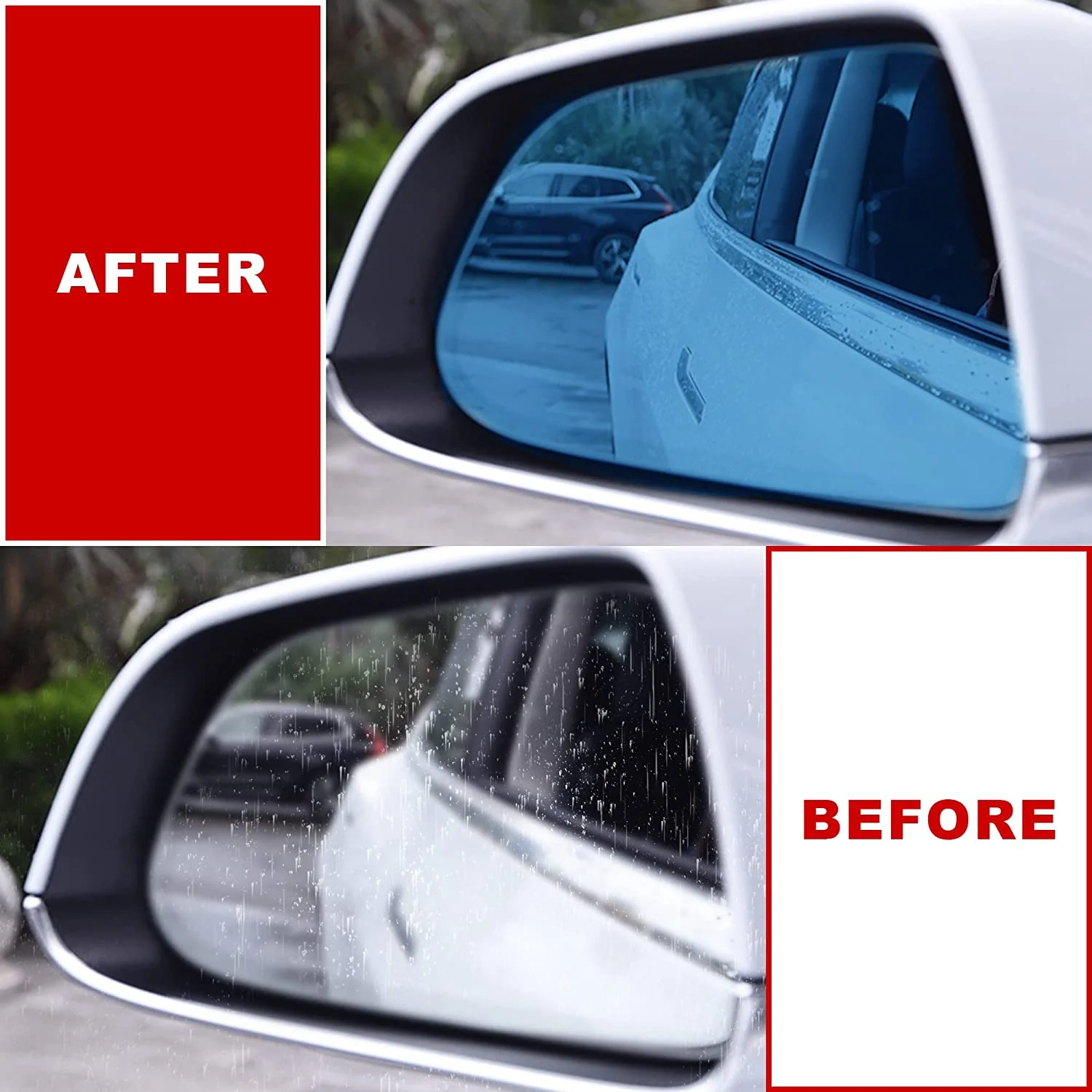 Tesla Model Y Side Mirror Blue Glass Lens, Anti-Glare Panoramic Blue Glass, Heat Defogging, 2020-2024 - Image 3