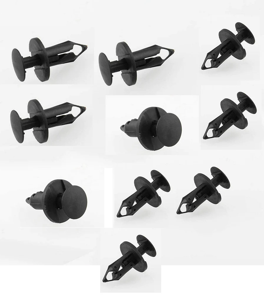 Tesla Model Y Under Car, Under Tray & Diffuser Outer Push Clips, Improved Version, 2020-2026