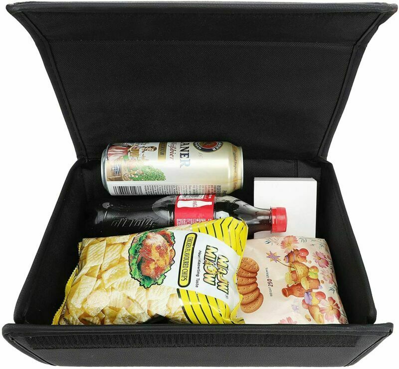 Tesla Model Y Under Seat Storage Box Organizer, Black PU Leather, 2020-2024 - Image 5