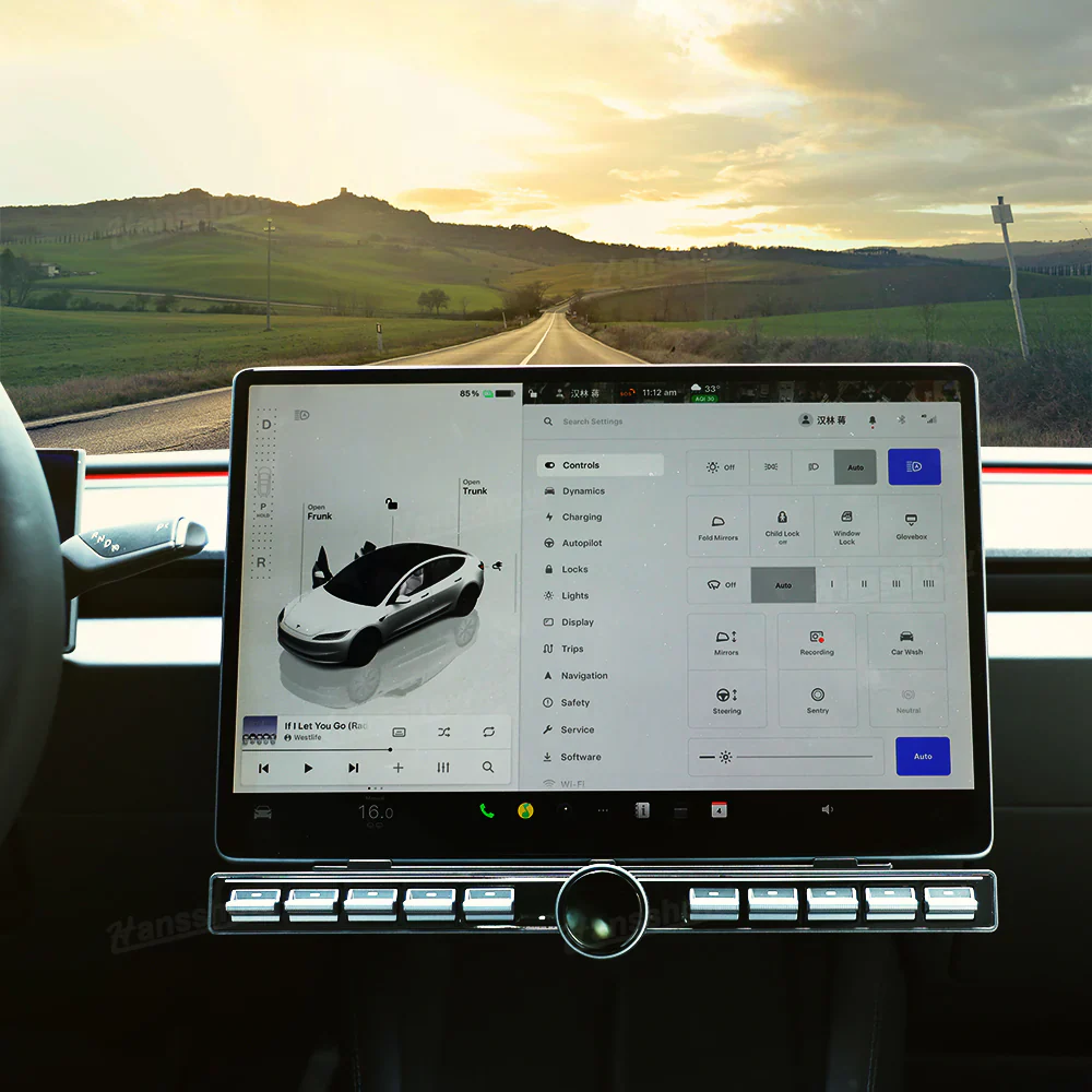 Tesla Model 3, Y Center Console Physical Control Button Multiple Functions, 2020-2025 - Image 8