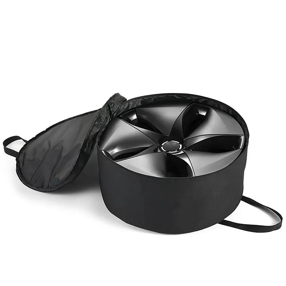 Tesla Wheel Hubcaps Protection Storage Carry Case Bag, 18" & 19" - Image 4