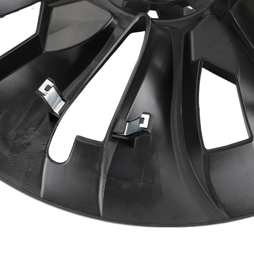 Tesla Model 3 Uberturbine Wheel Covers, 18-Inch, Matte Black, Set of 4, 2017-2023 - Image 6