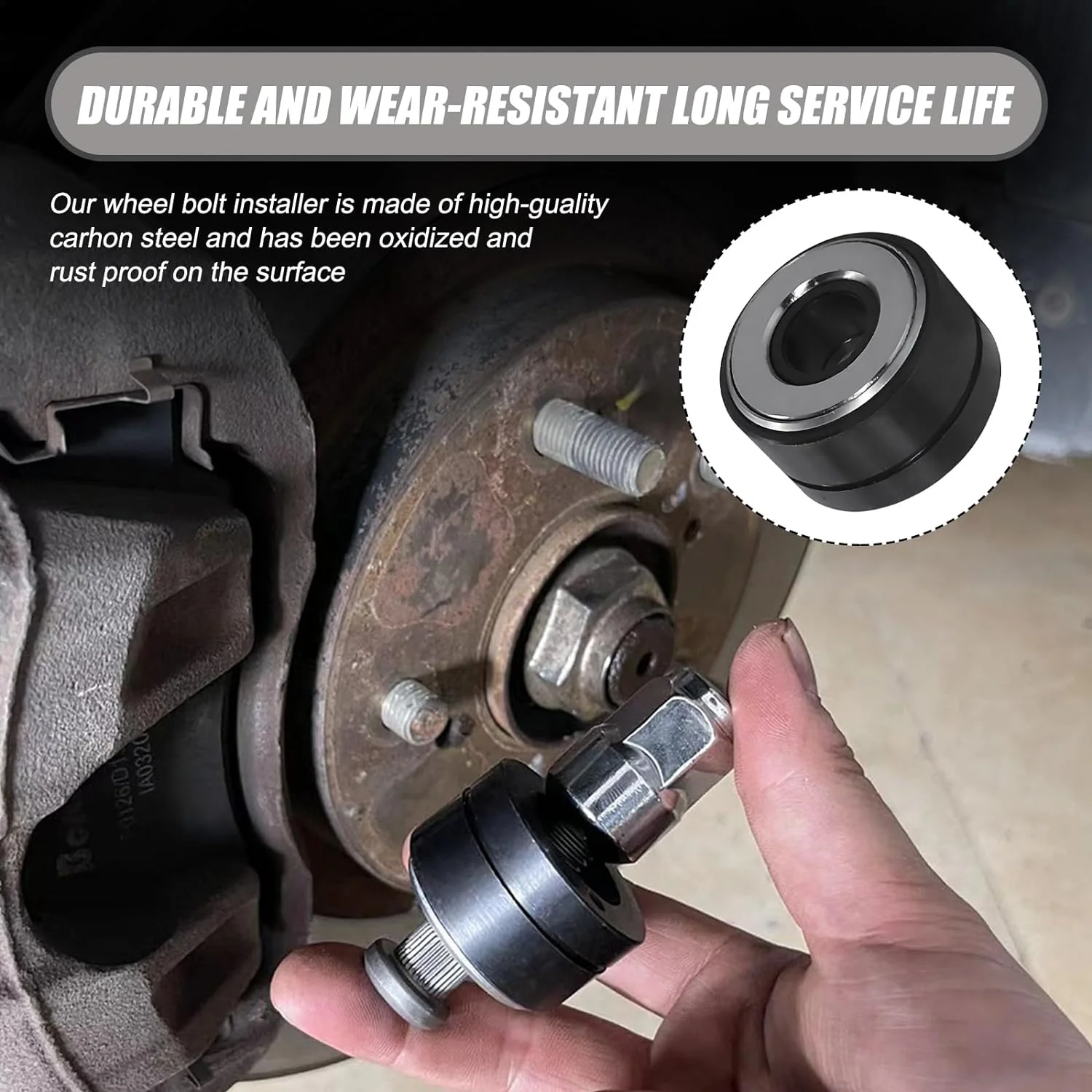 Tesla Model 3, S, X, Y Wheel Stud Installation Tool - Image 3