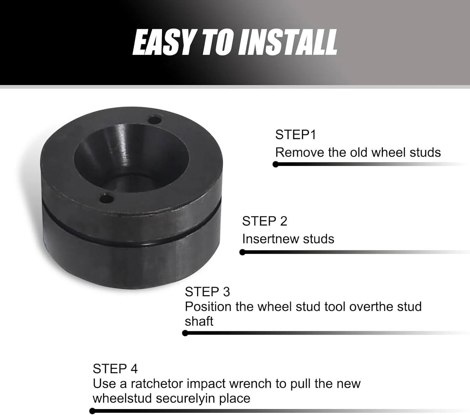 Tesla Model 3, S, X, Y Wheel Stud Installation Tool - Image 5
